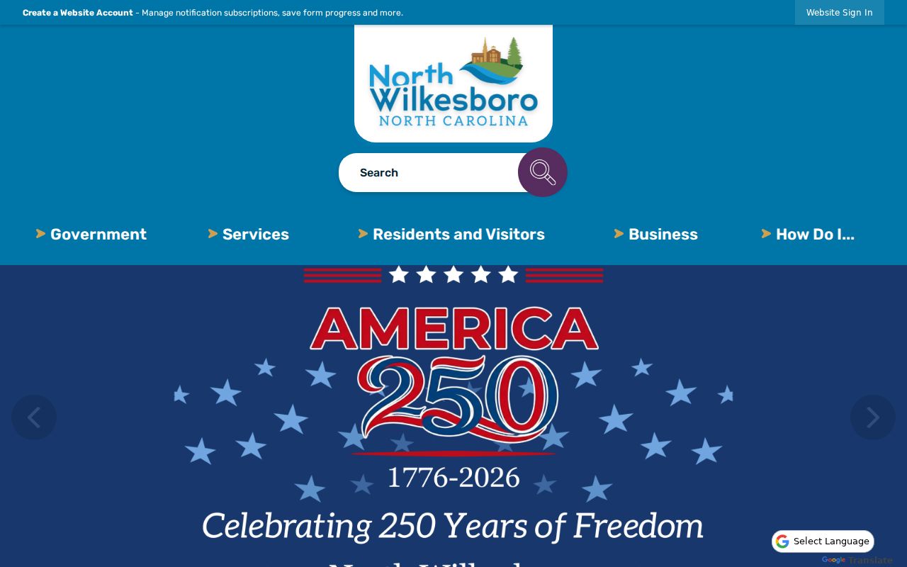North Wilkesboro criminal history town government homepage