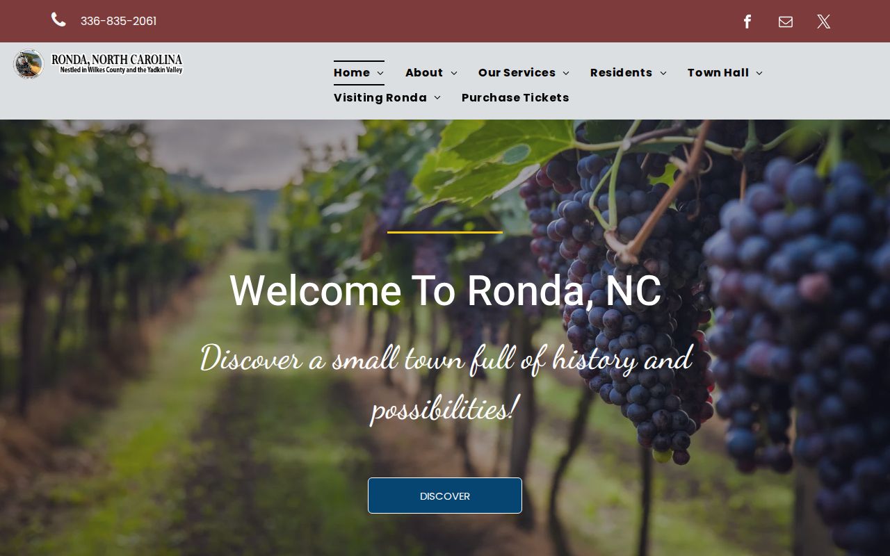 Ronda criminal history town government homepage